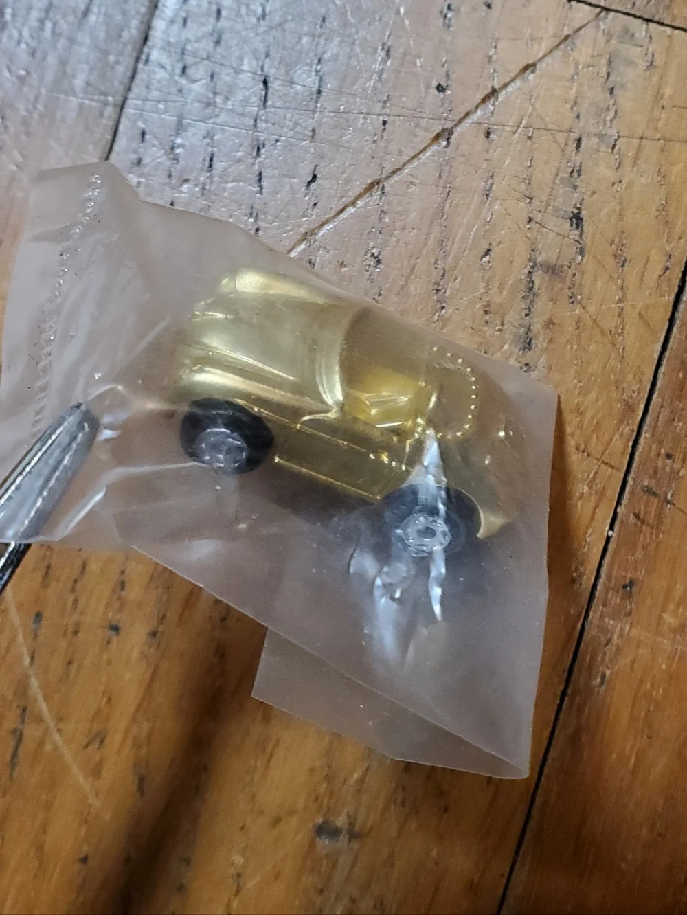 Micro Machines Gold Mini Car Collectible Set Of 5 Vintage